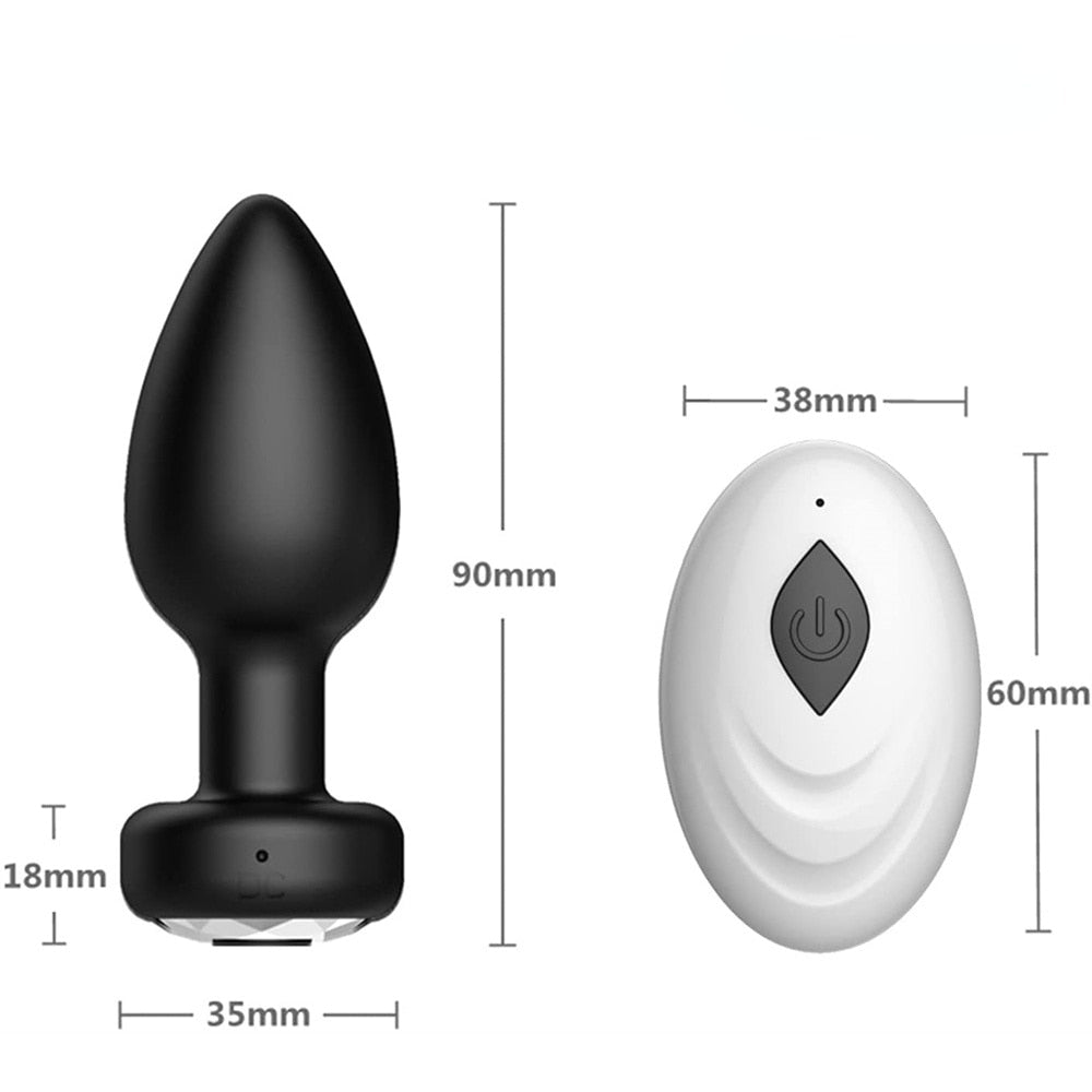 ANAL PLUG WITH REMOTE