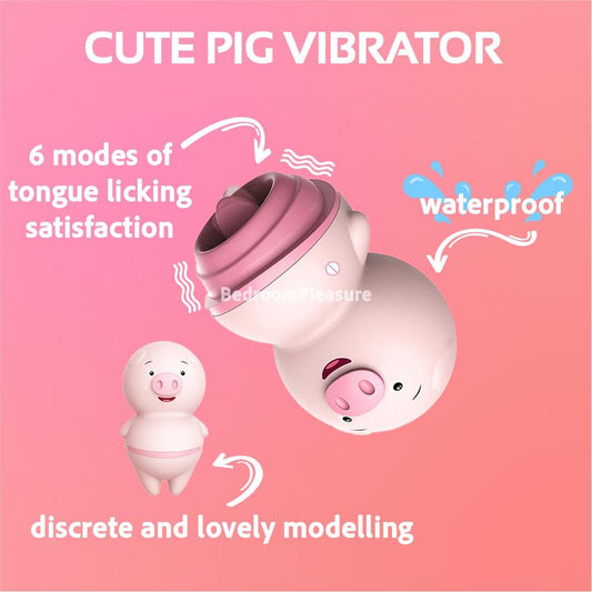 Cute Pig Vibrator