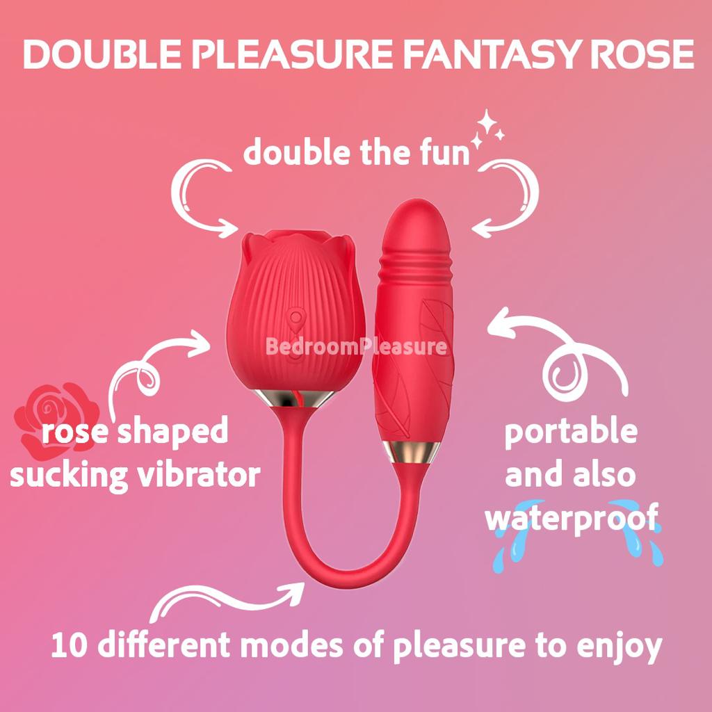 Double Pleasure Fantasy Rose